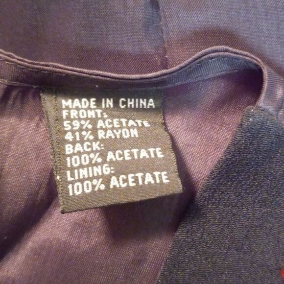 Vintage 90s Carole Little Size M PM Petite Vest Black Beaded Floral Embellished - Picture 13 of 14